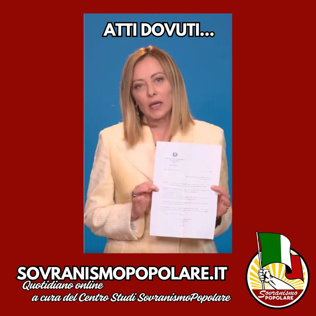 Atti dovuti…