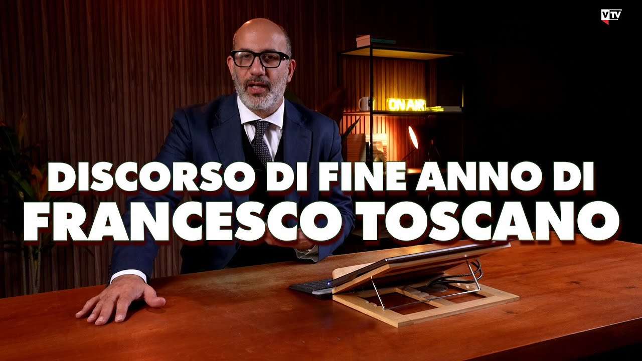 IL DISCORSO DEL PRESIDENTE FRANCESCO TOSCANO