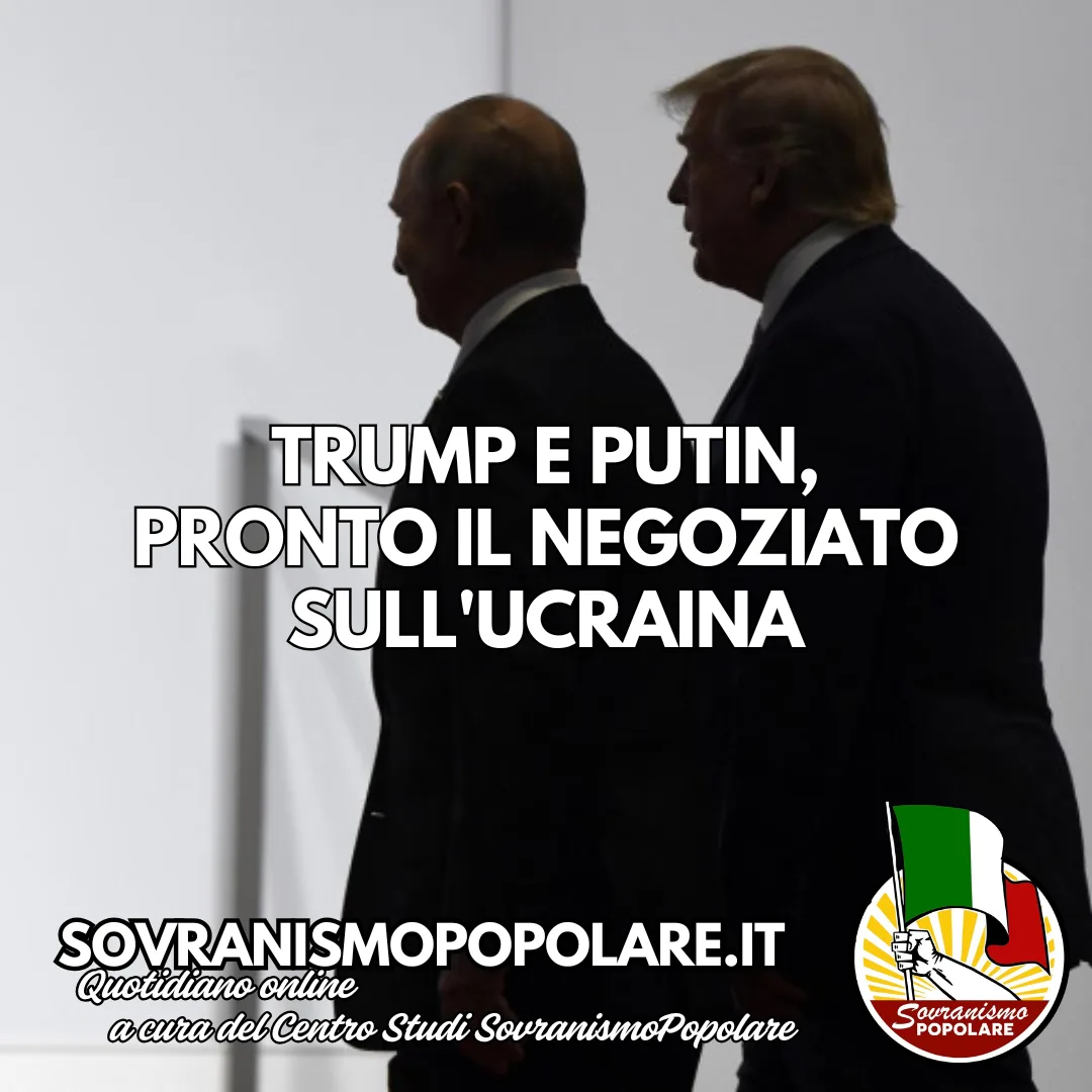 Trump e Putin, pronto il negoziato sull’Ucraina