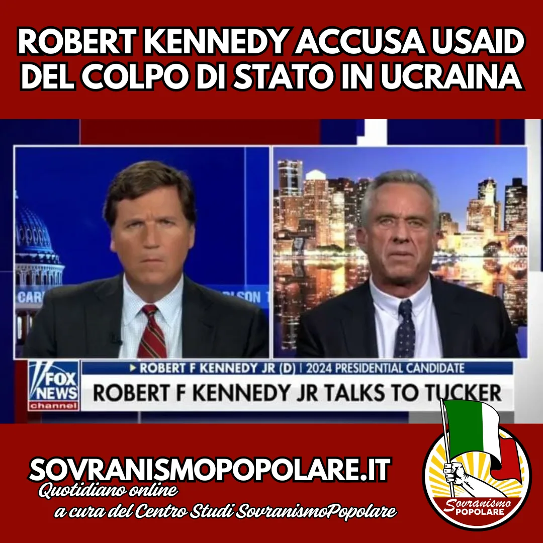 Robert Kennedy accusa USAID del colpo di stato in Ucraina