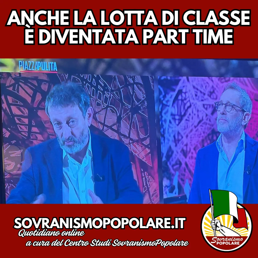 Anche la lotta di classe è diventata part time