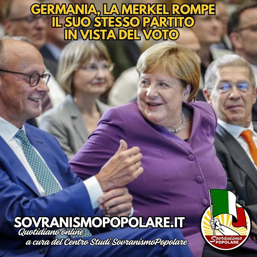 Germania, la Merkel rompe il suo stesso partito in vista del voto