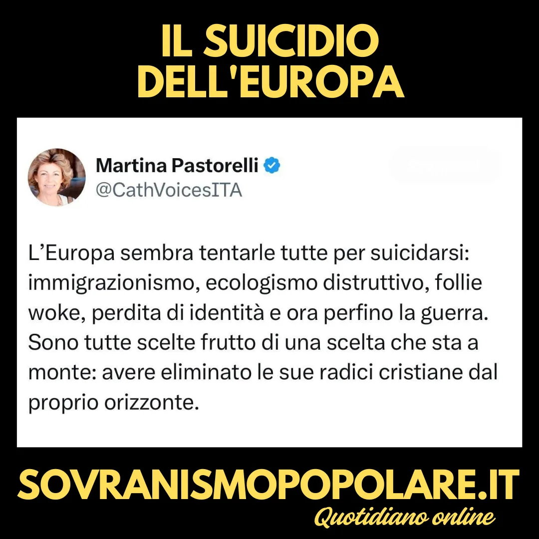 suicidio dell'europa