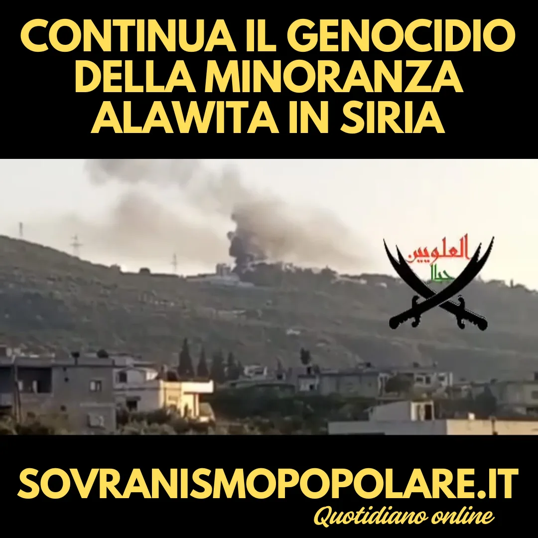 Continua il genocidio della minoranza alawita in Siria