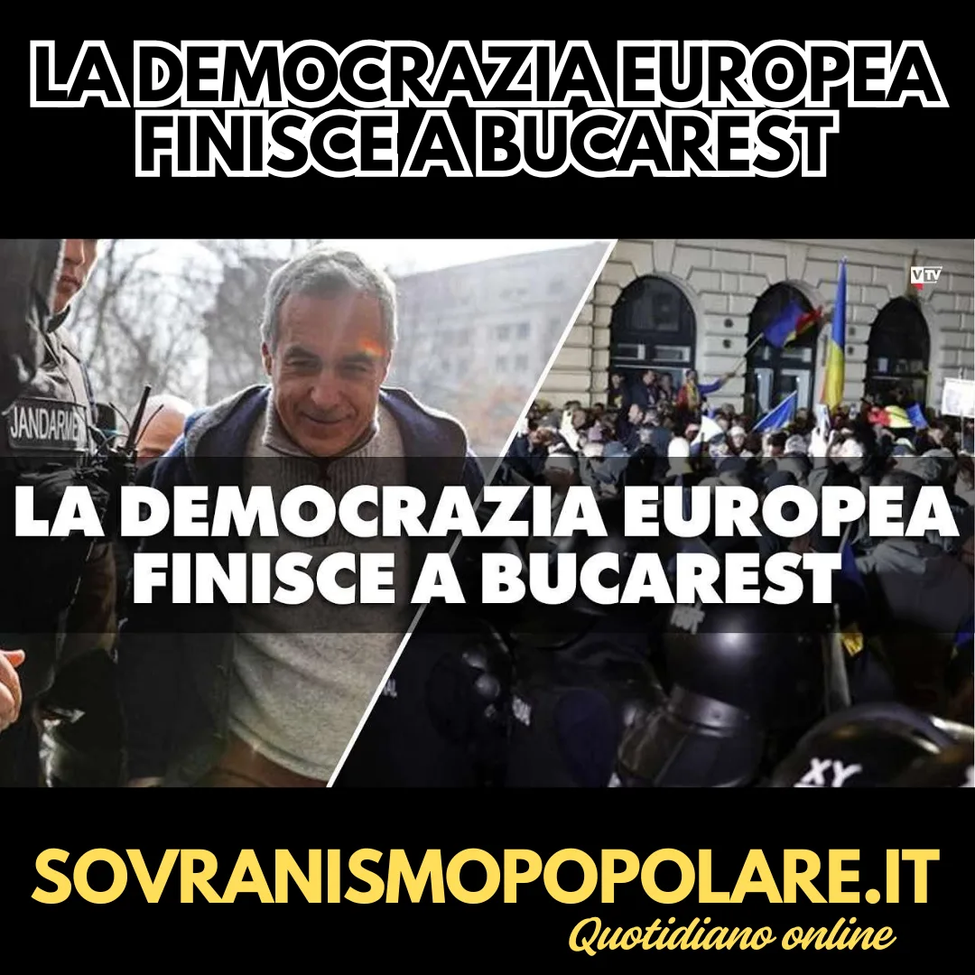 La democrazia europea finisce a Bucarest